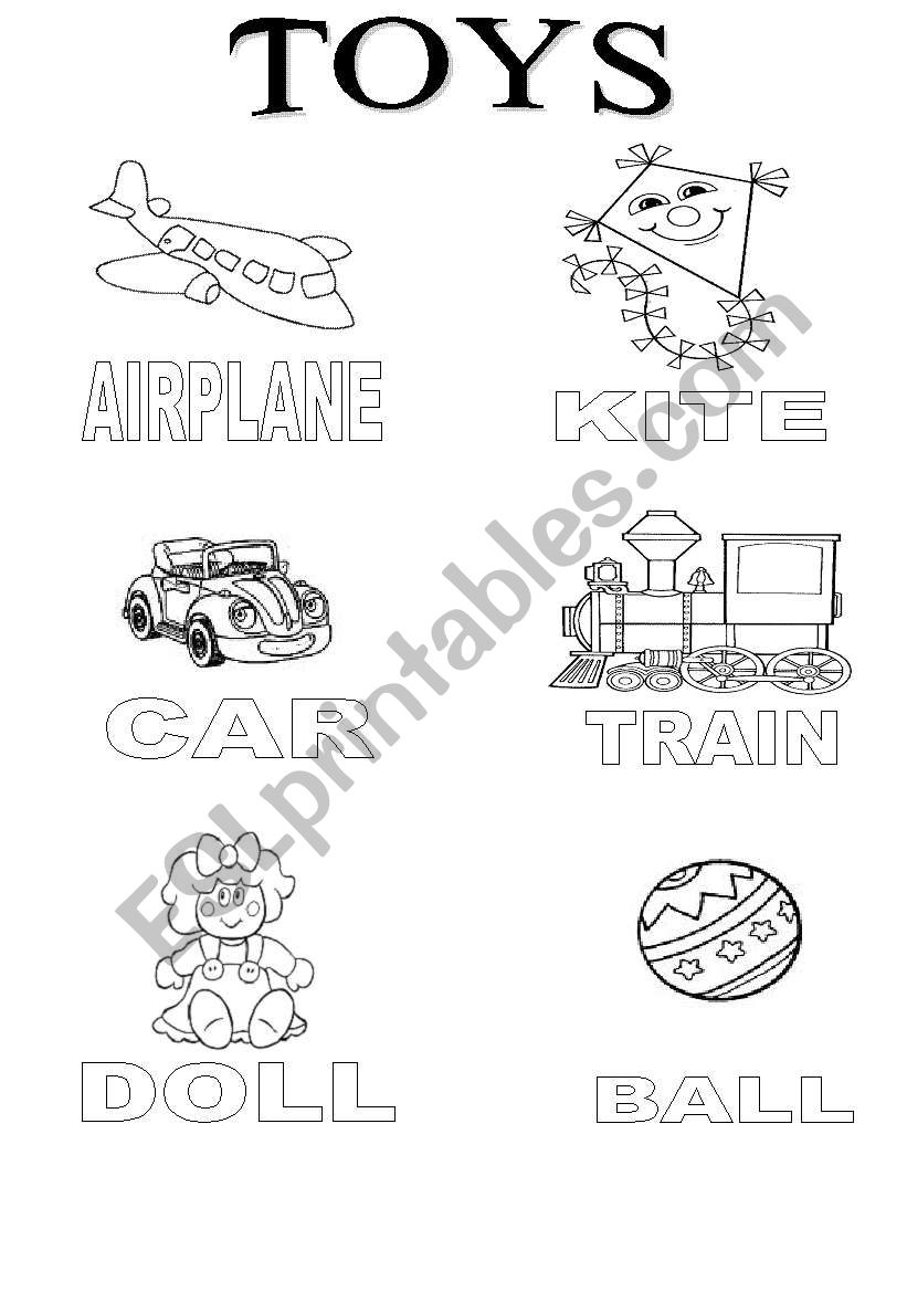 toys  worksheet