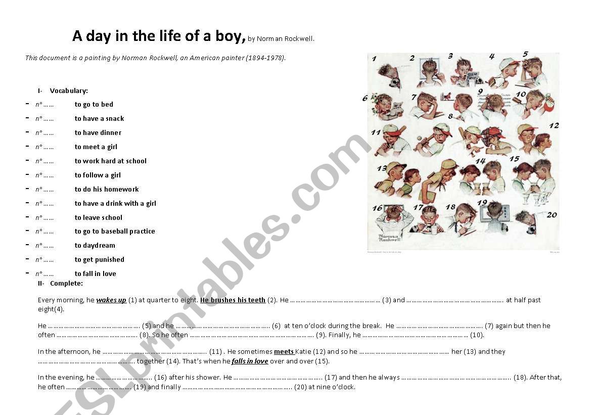 esl printables