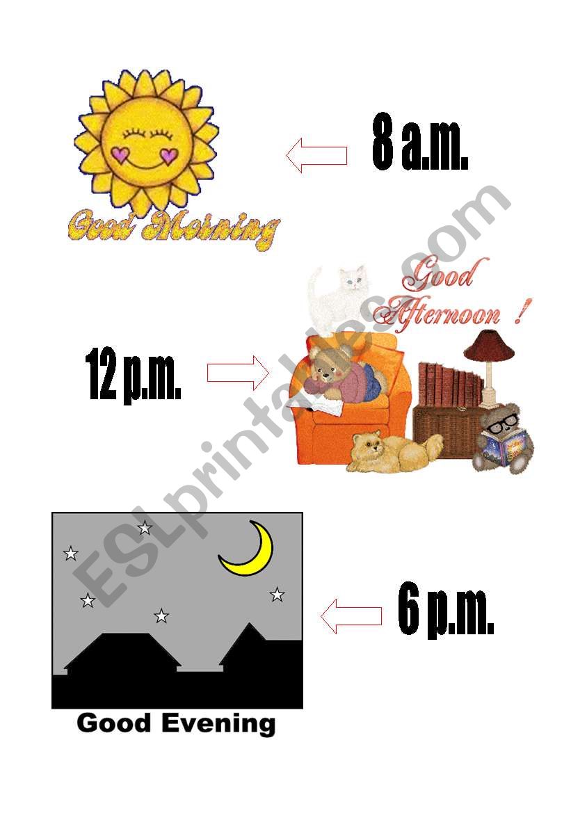 Greetings worksheet