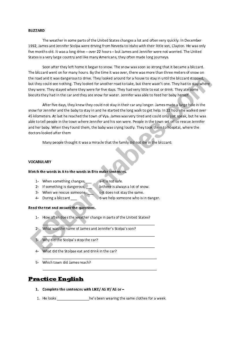 Worksheet Testing General Knowledge