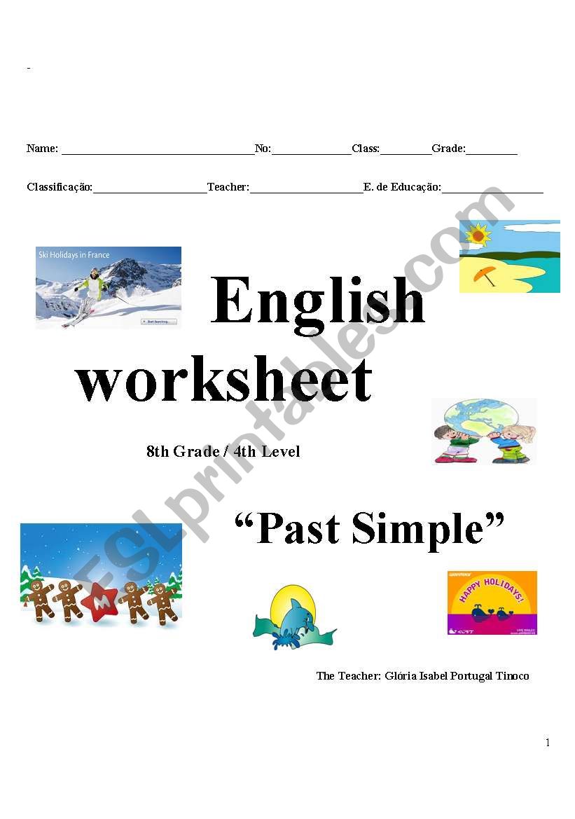 Past Simple worksheet worksheet