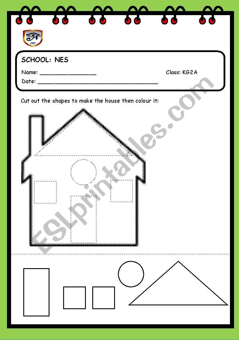 shapes worksheet