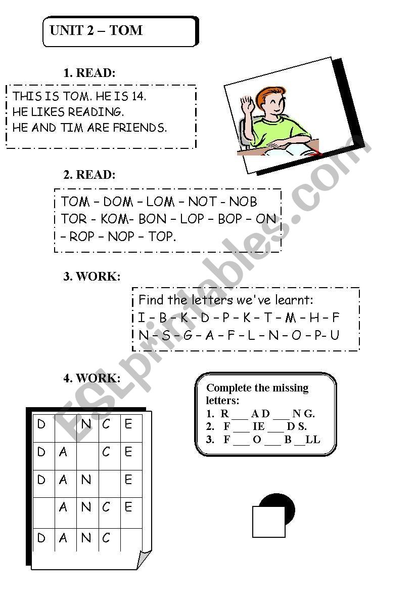 reading for beginners worksheet