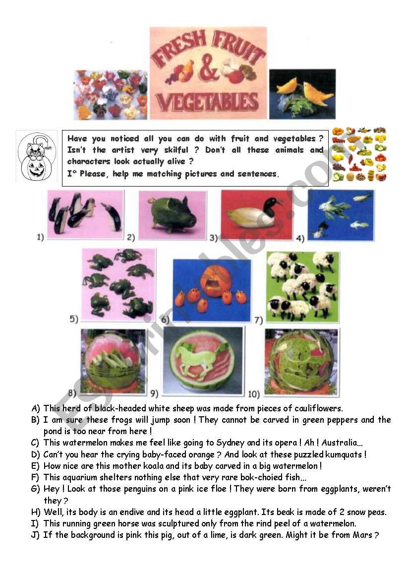 magic fruit & vegetables part 1/2