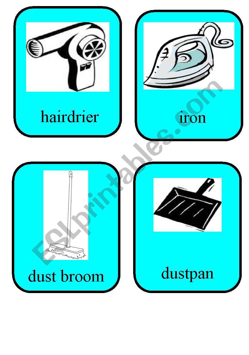 household appliances and utensils 