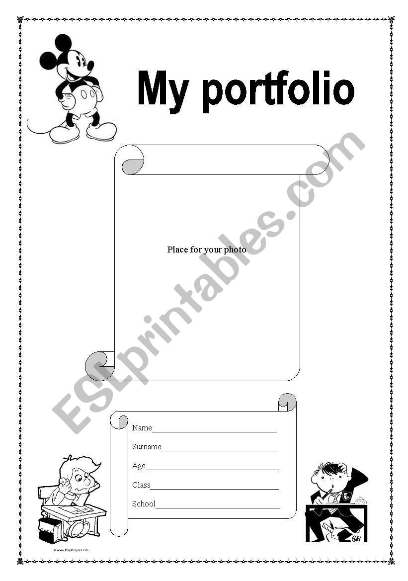 PORTFOLIO worksheet