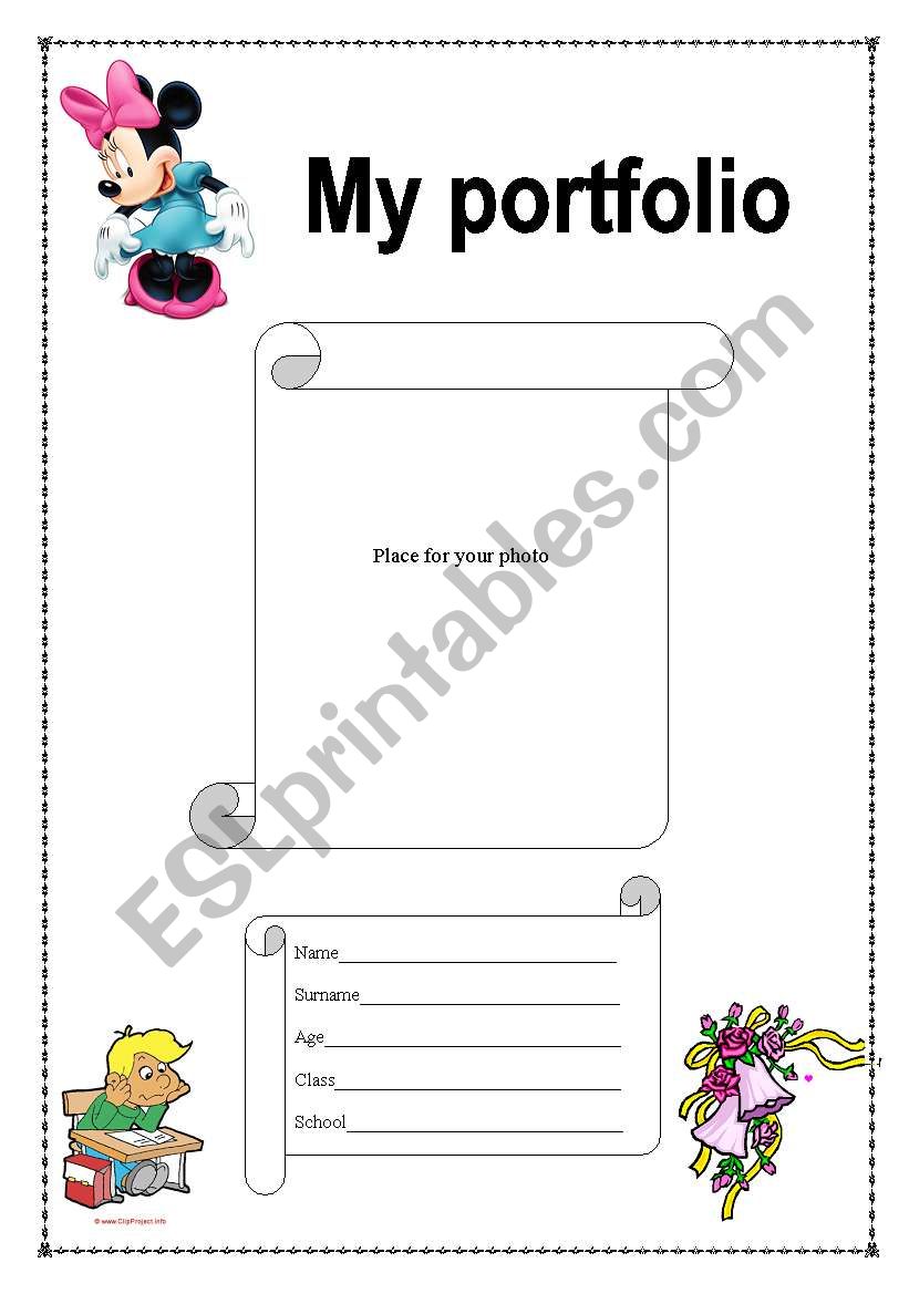 Portfolio worksheet