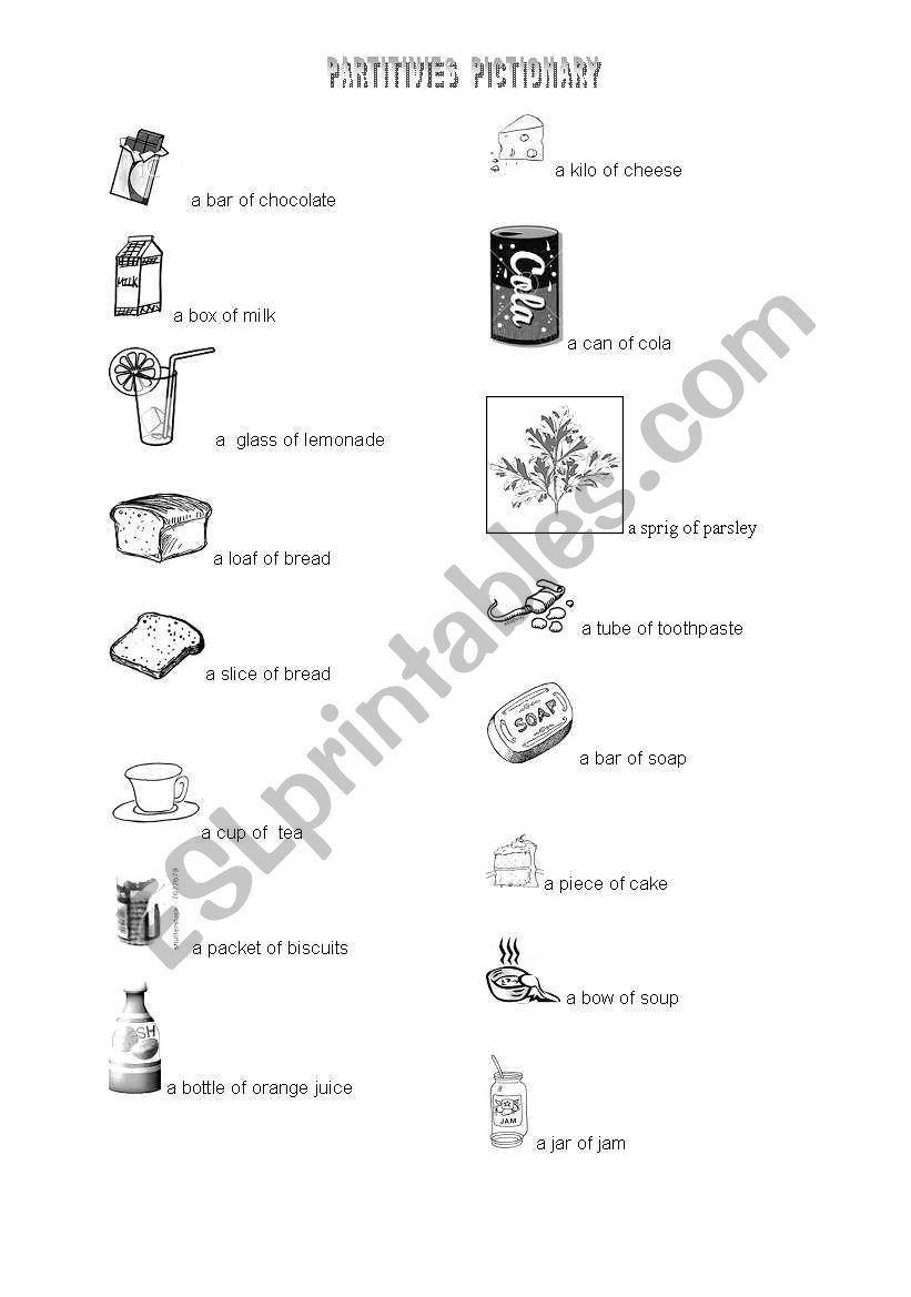 uncountable nouns worksheet