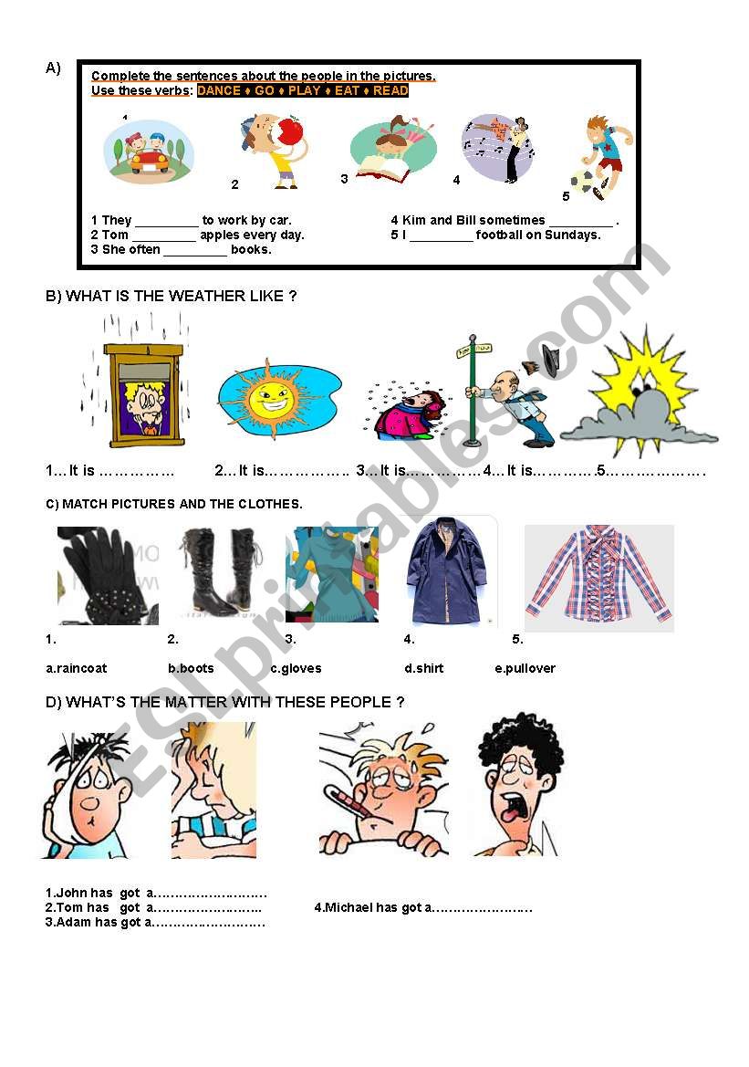 a mini quiz worksheet