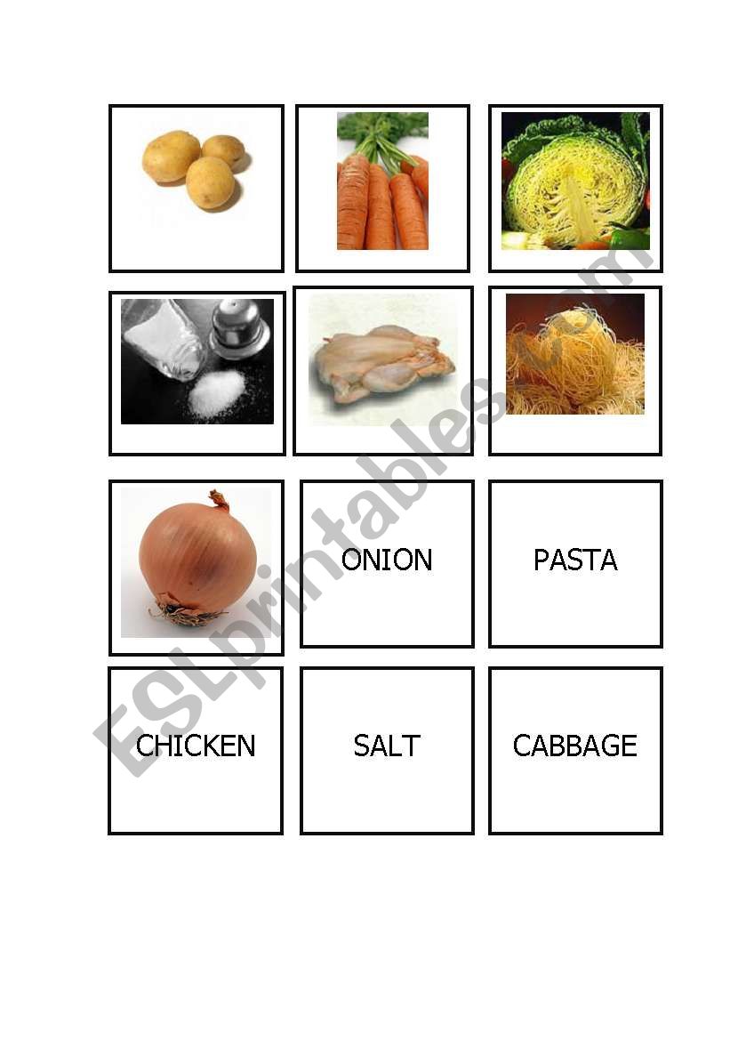 stone soup memory worksheet