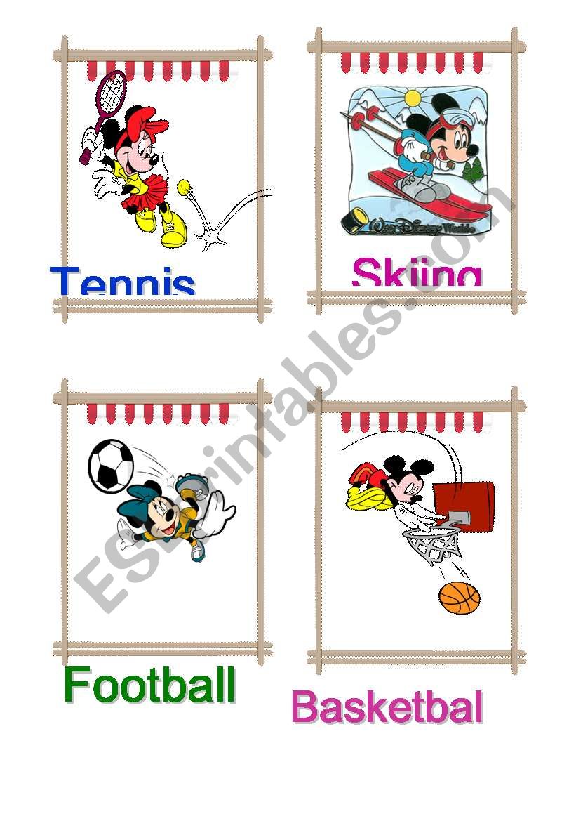 Sports worksheet