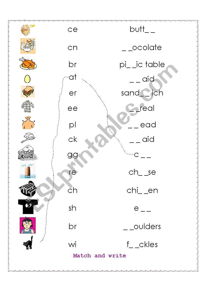 vocabulary worksheet