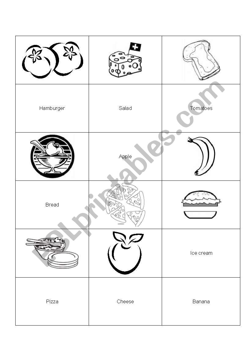 food colouring and matching game