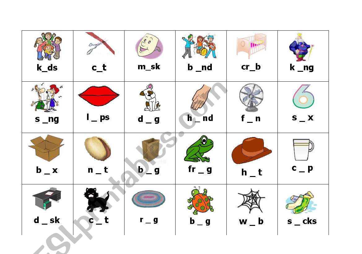 Frog Hop Cards page 2 worksheet