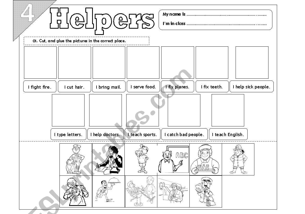 Helpers - 04 worksheet