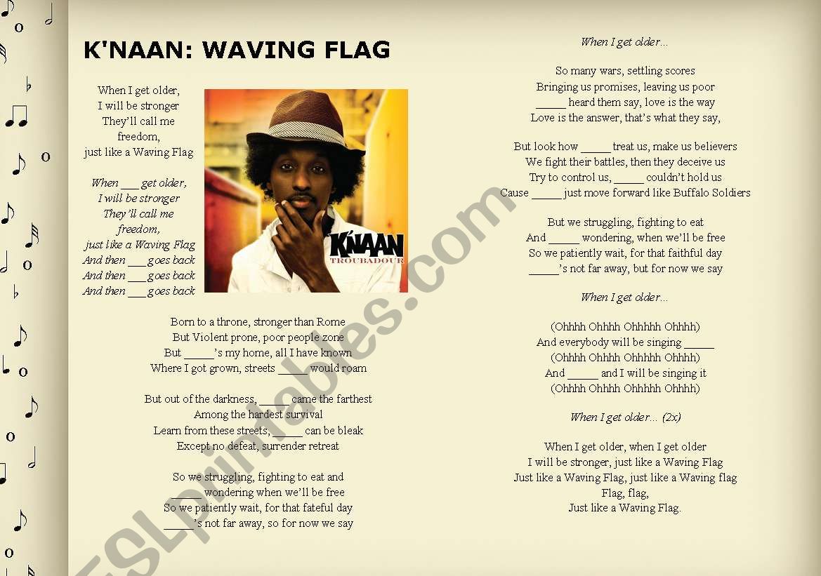 Lessons with Music 2: PRONOUNS (KNaan: Waving Flag)