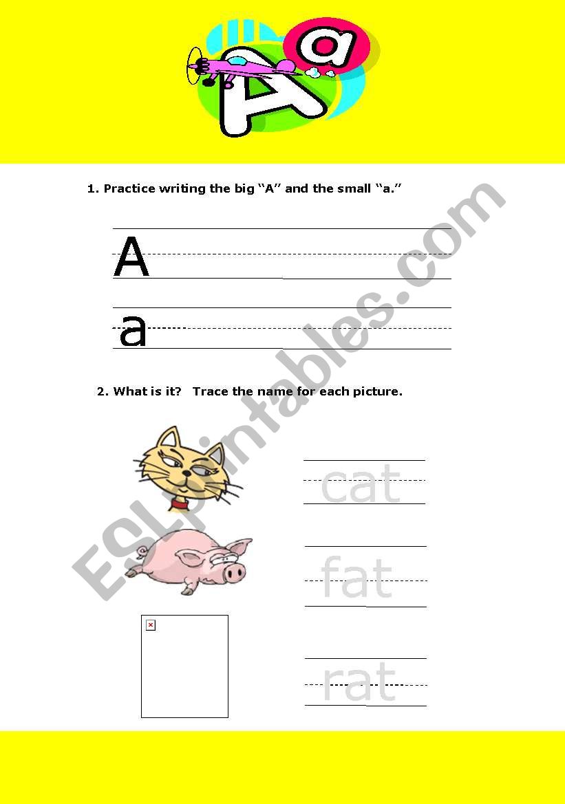 phonics worksheet