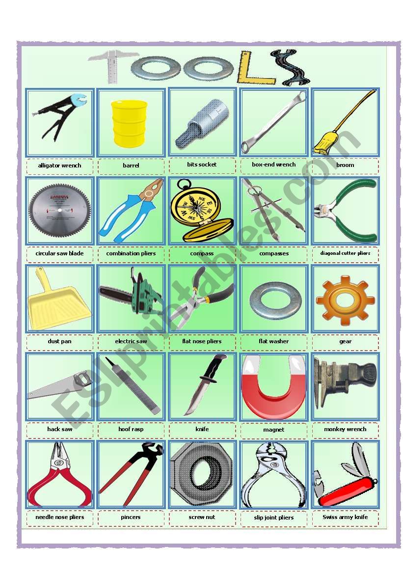 Tools & Hardware Pictionary Part2