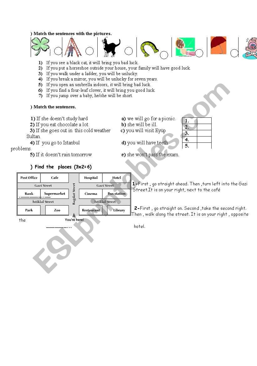 EXERCISES worksheet