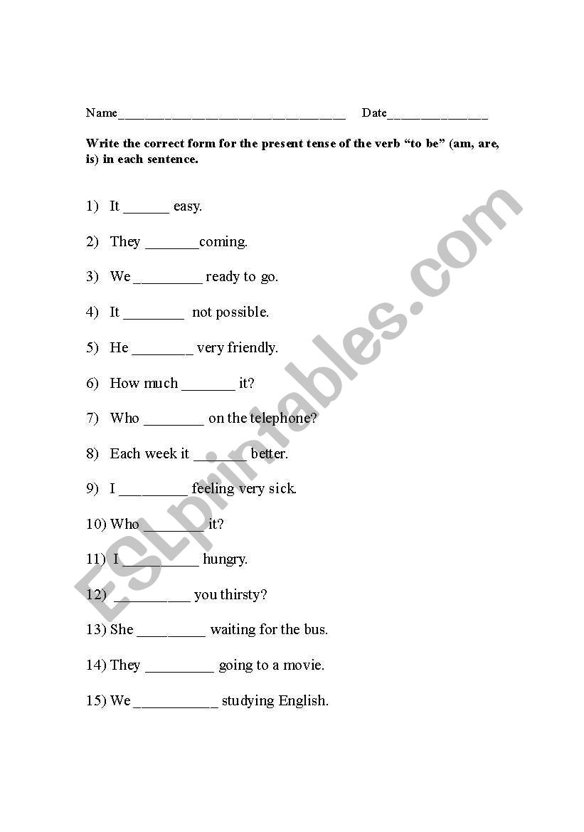 english-worksheets-choose-the-correct-form-of-the-verb-to-be