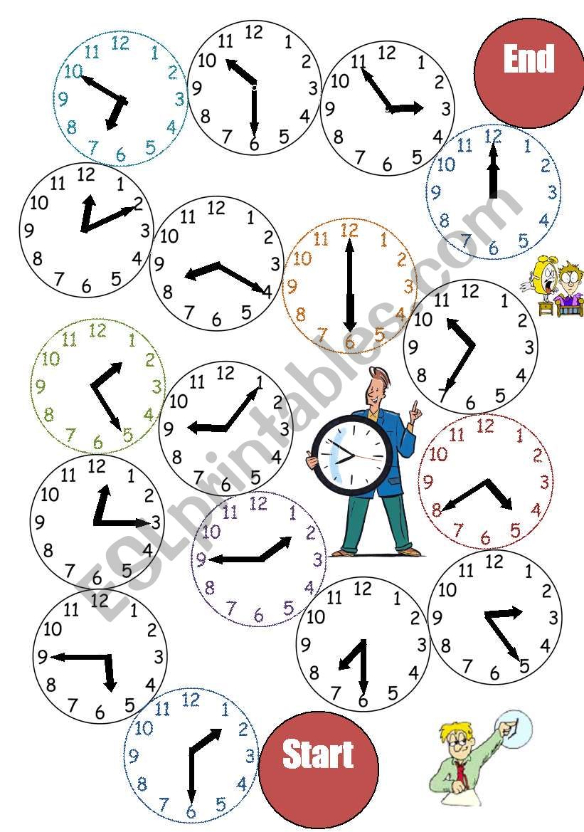 The Clock_Board Game 