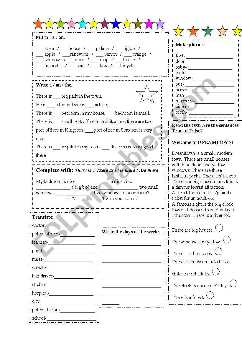 Test worksheet
