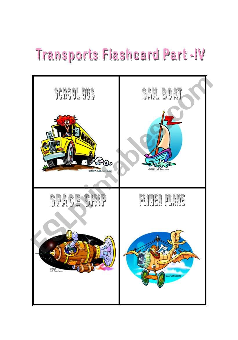 Transport - Flashcard Part - 4