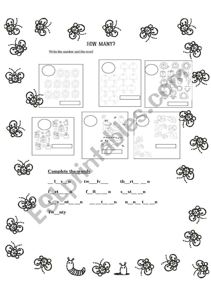 numbers-10-20-esl-worksheet-by-sirah