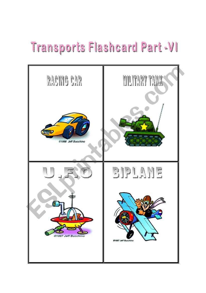 Transport - Flashcard Part - 6