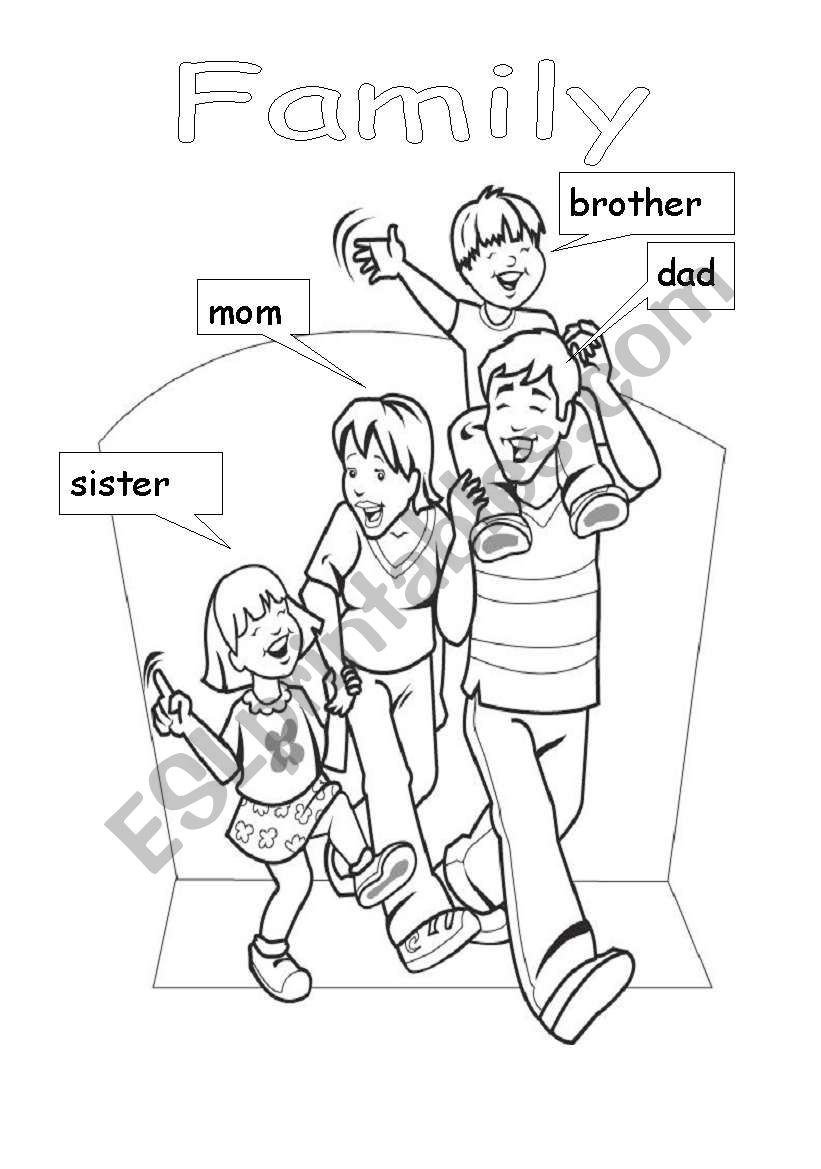 Family worksheet