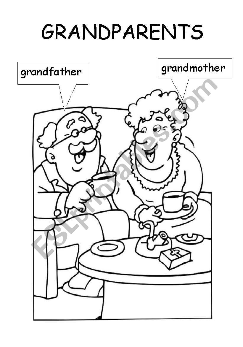 Grandparents worksheet