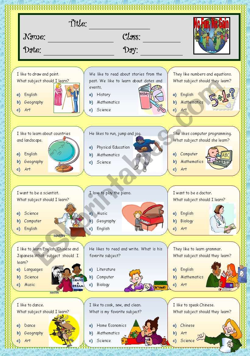 school-subject-esl-worksheet-by-arielmlee