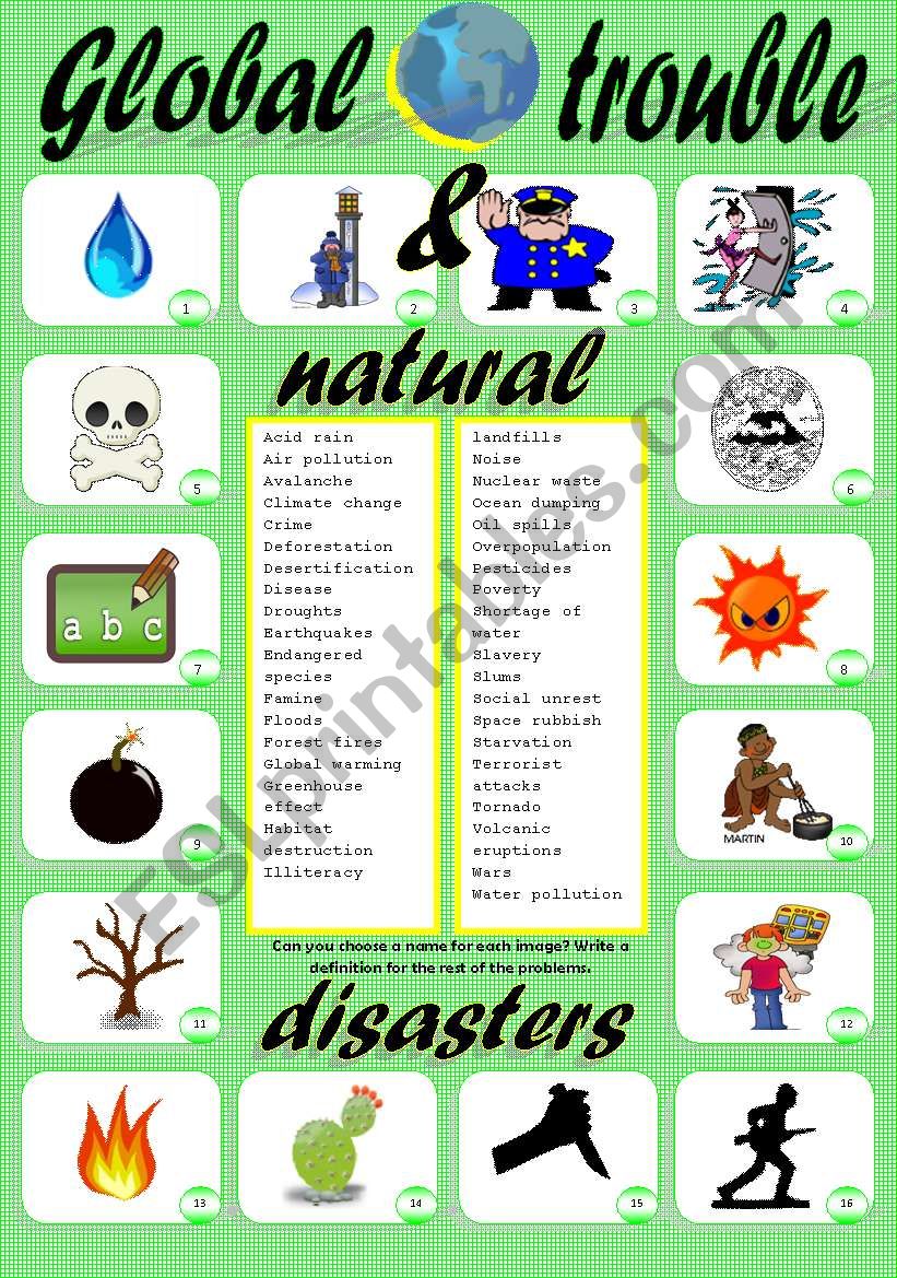 environmental problems assignment