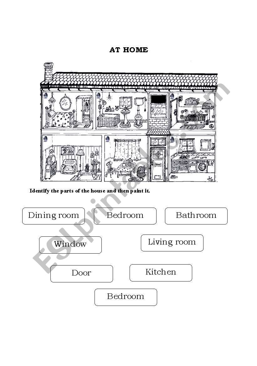 AT home worksheet