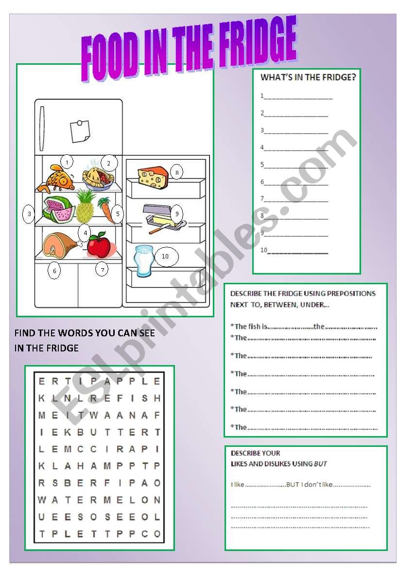 VOCABULARY REVIEW (FOCUS ON FOOD)