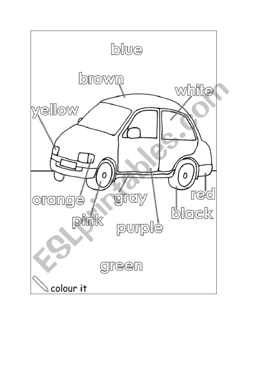colour the picture worksheet