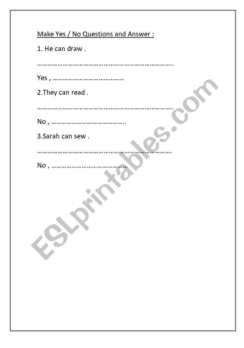 Can  worksheet