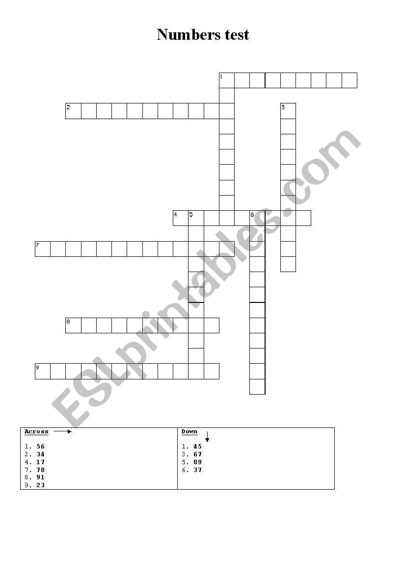 Lets count worksheet