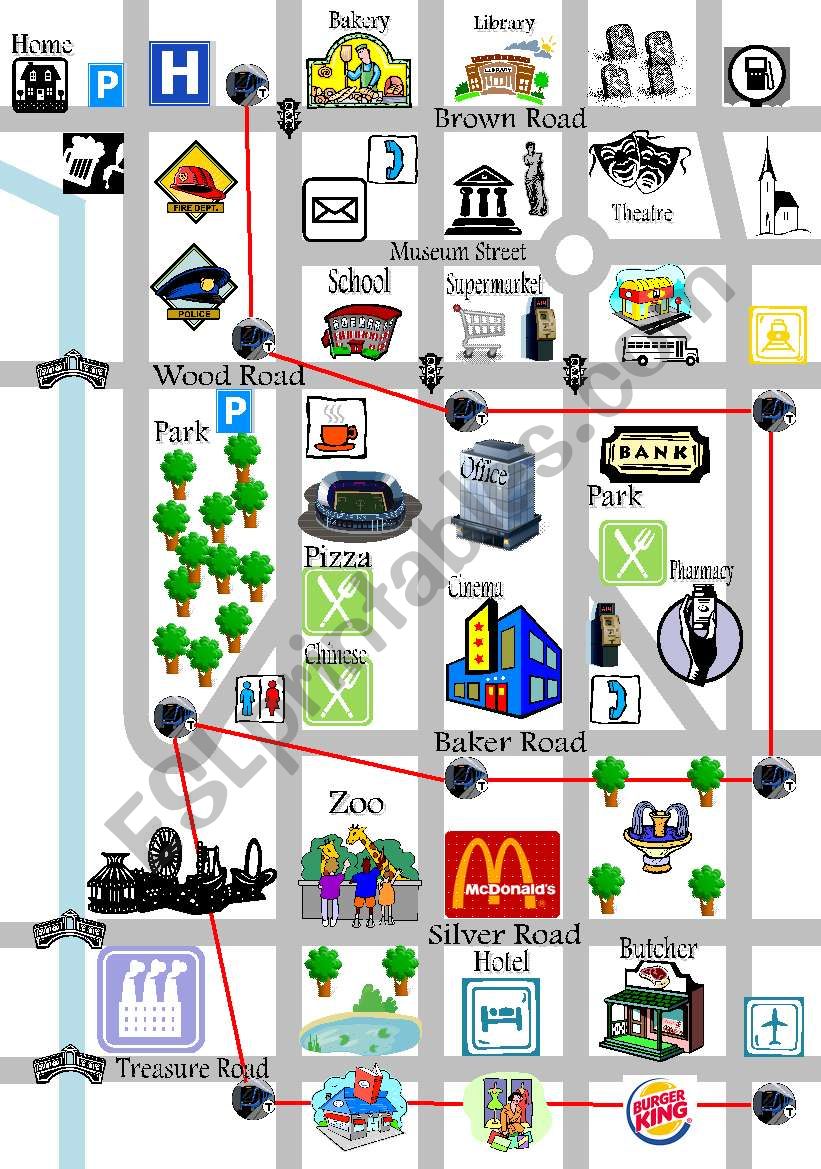 Giving Directions Interactive Exercise C5c