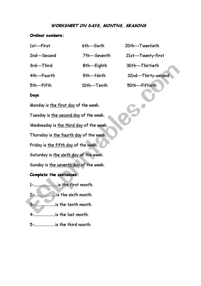 prepositions worksheet