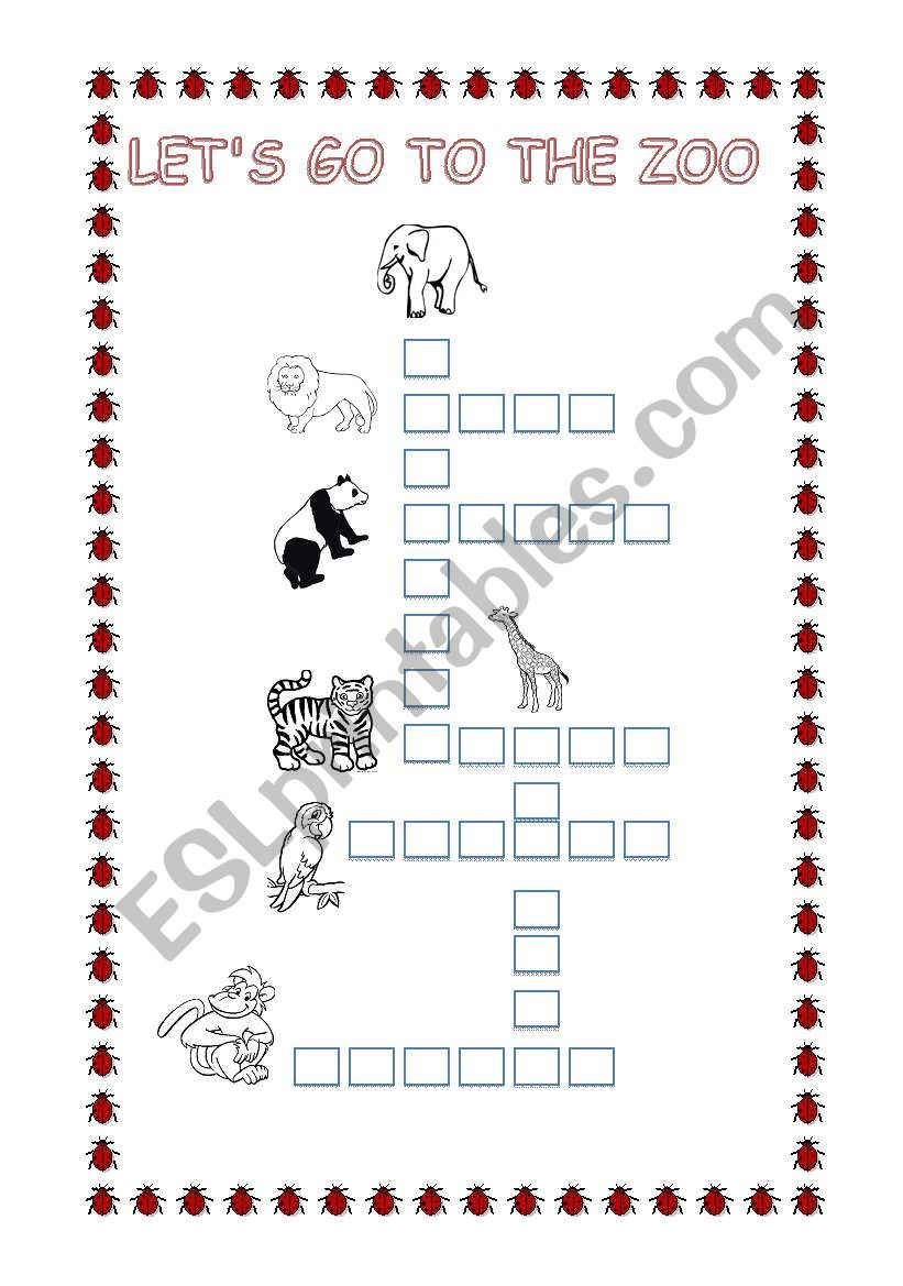 ANIMALS worksheet