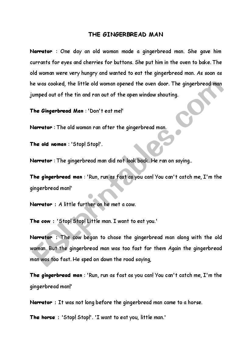 Script worksheet