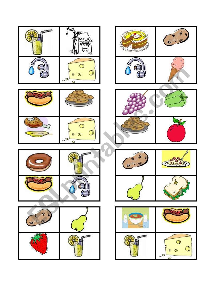 Food survey (2/5) worksheet