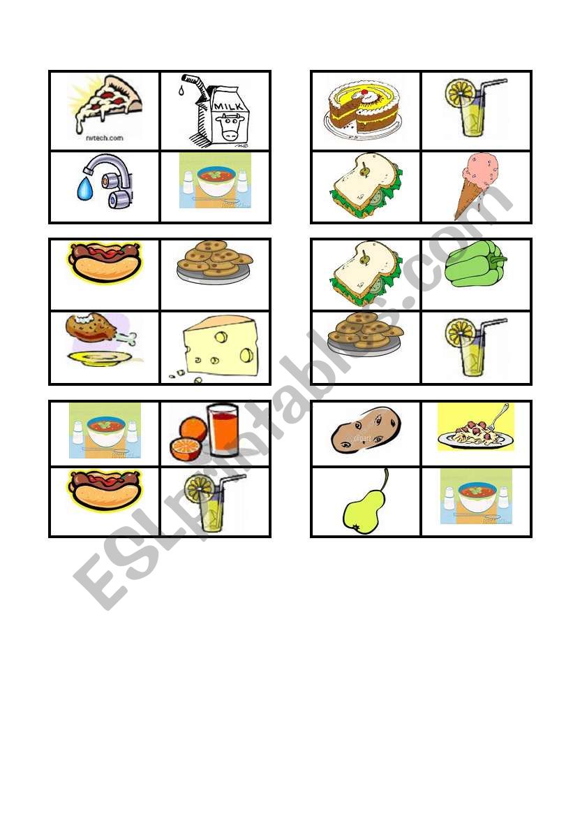 Food survey (4/5) worksheet