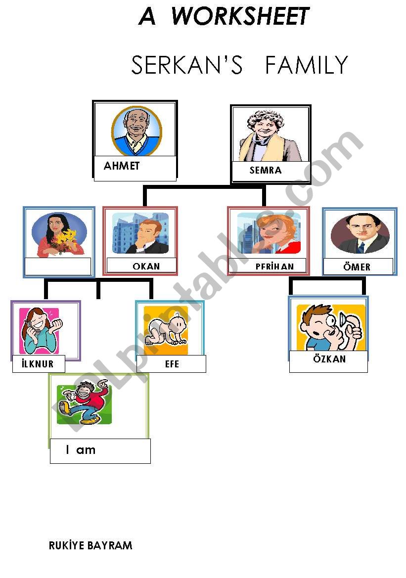 family tree worksheet