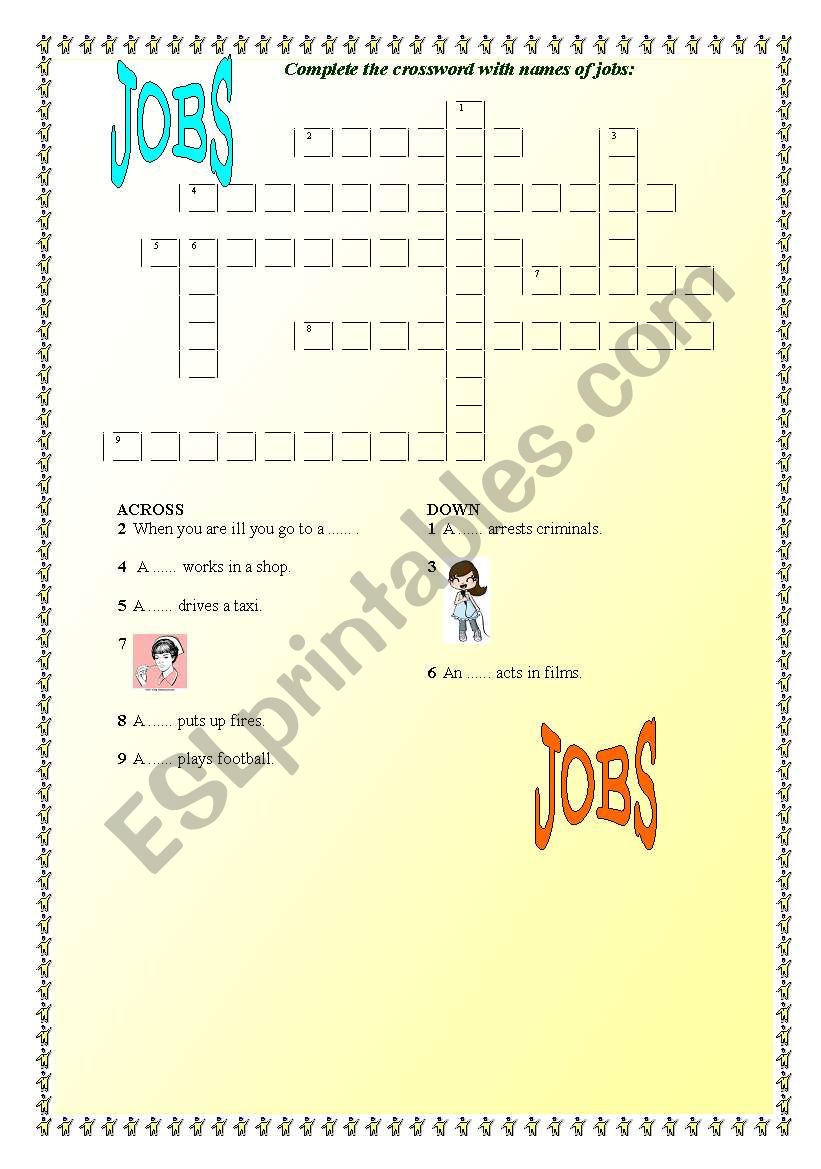 JOBS worksheet