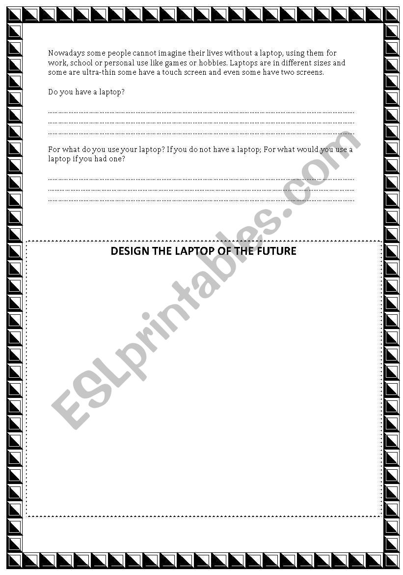 design the laptop of the future