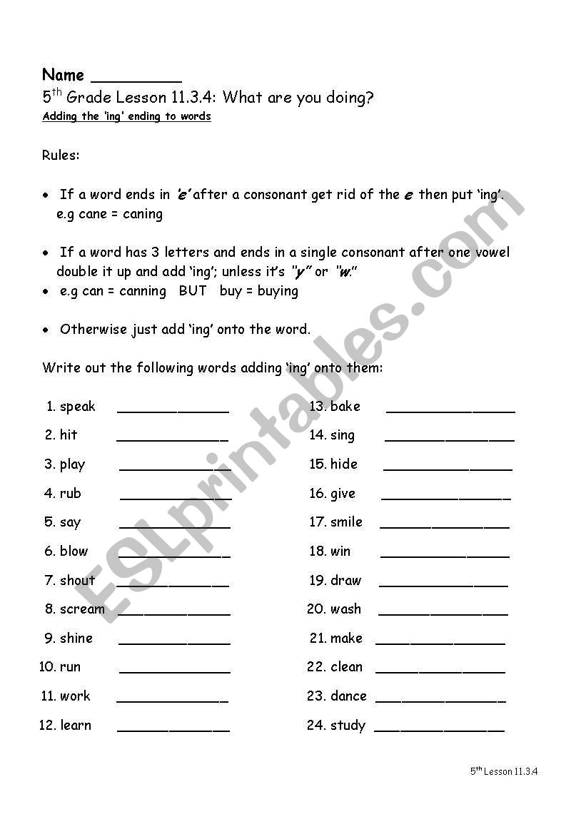 Writing Practice Worksheet worksheet