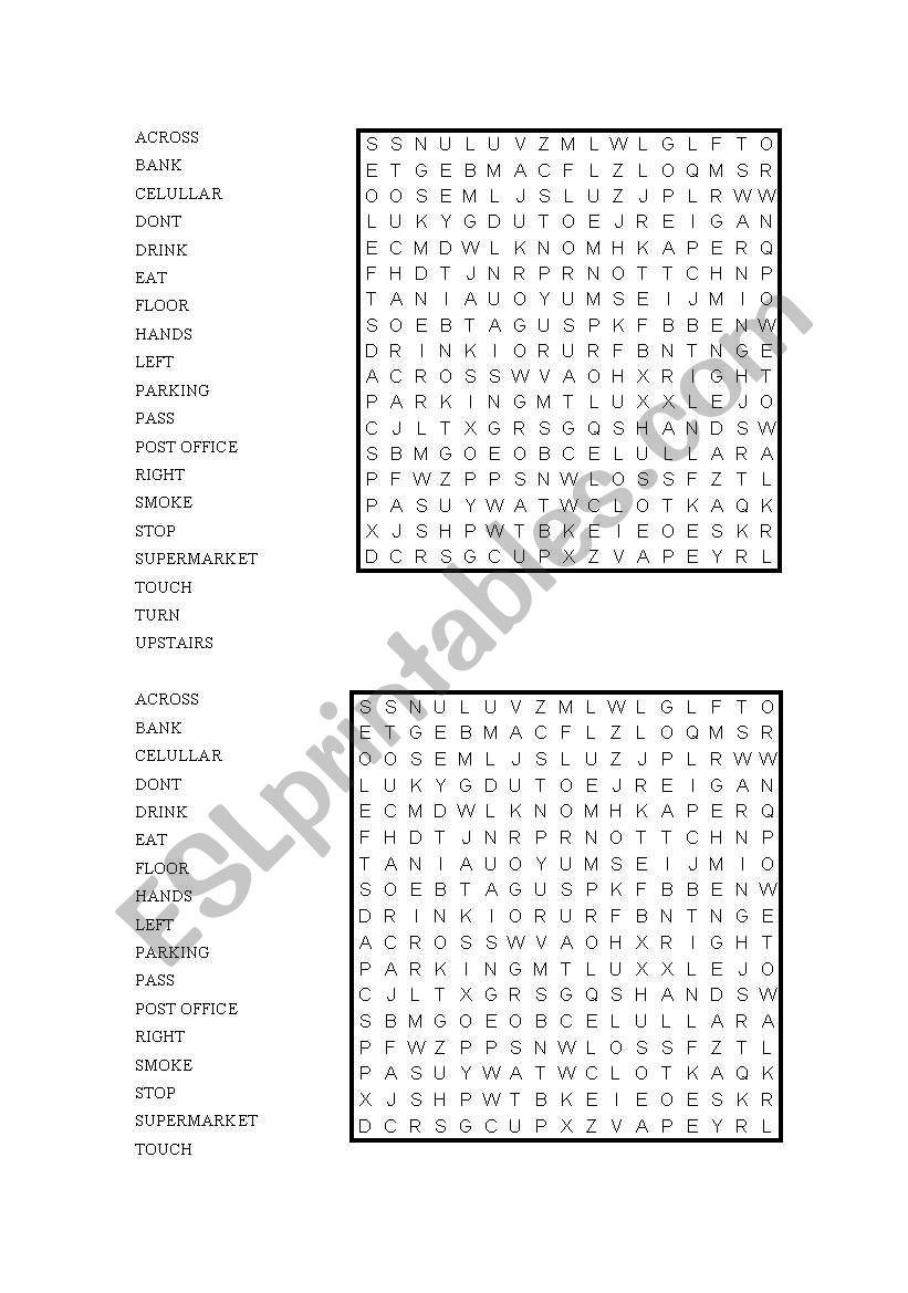 sign worksheet