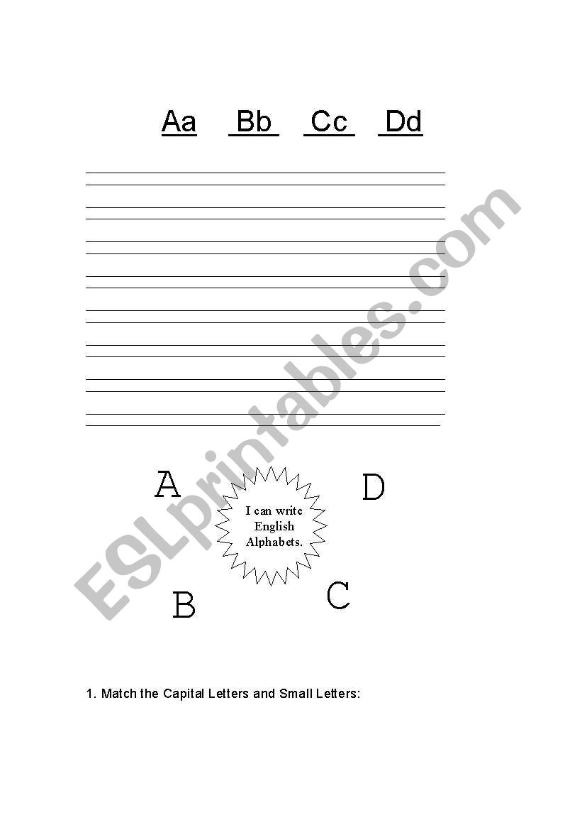 ABC worksheet